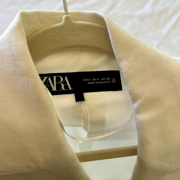 Zara Linen Blazer – Paris Collection (Never Worn) - Picture 4 of 5
